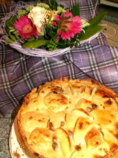 Elsässer Apfelkuchen Tarte aux pommes